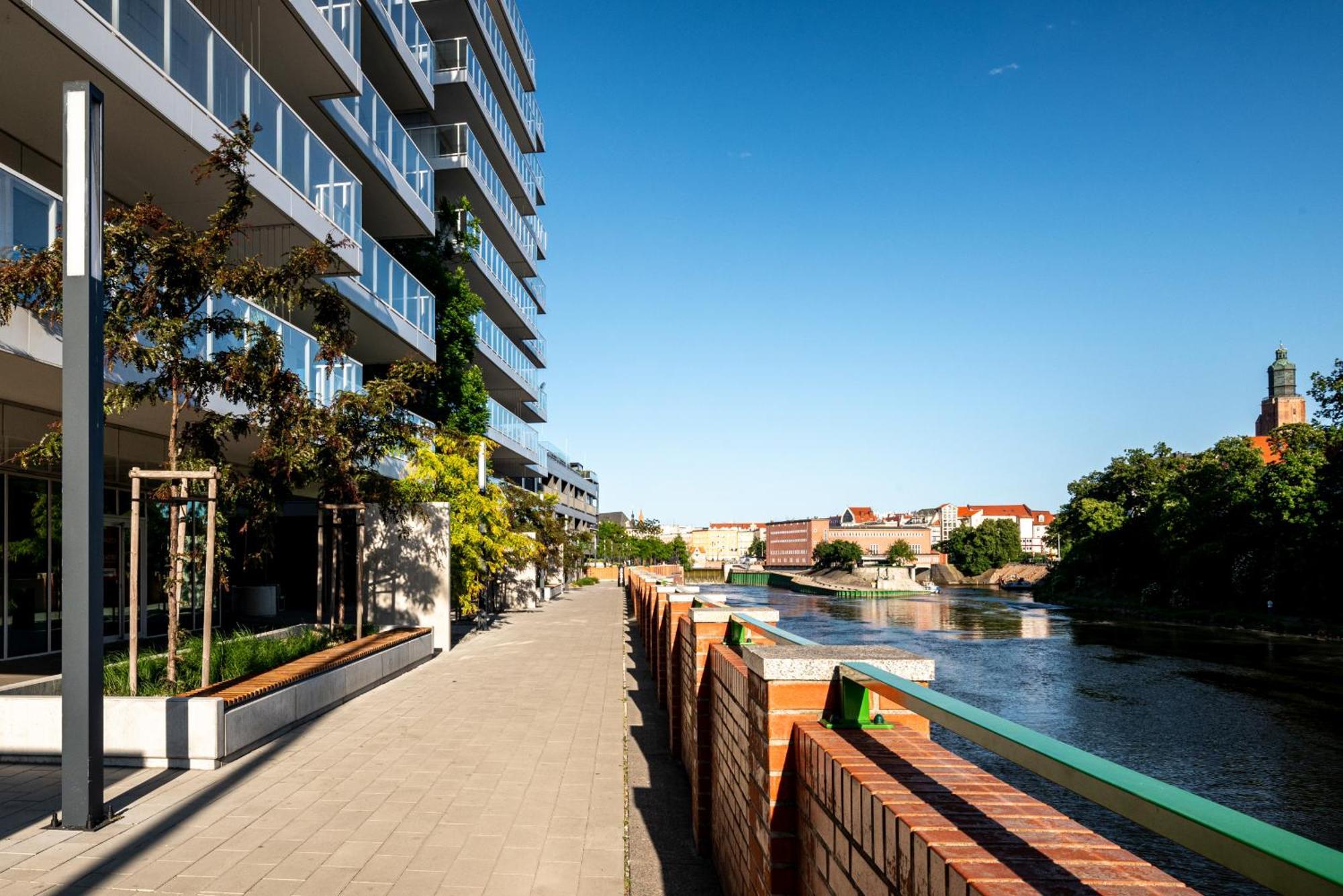 Witolda Riverside Apartments - Balcony, City View - By Rentujemy Breslavia Esterno foto